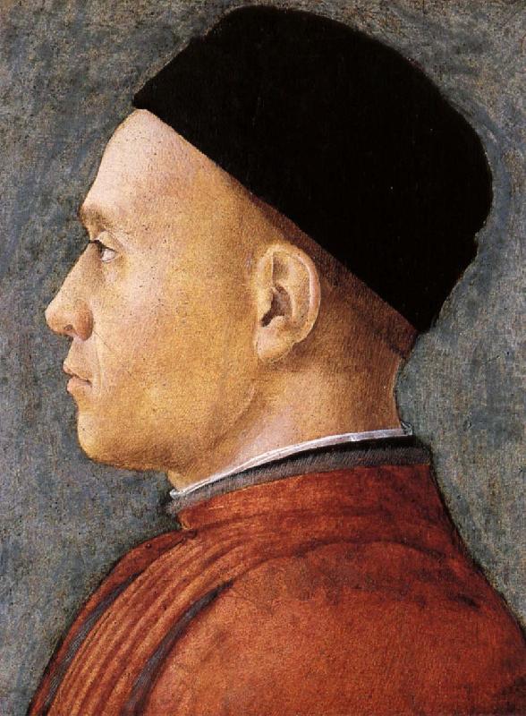 Andrea Mantegna Mansportratt oil painting image